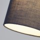 Searchlight-SO701902 - Clyde - Shade Only - 16 cm Navy Cotton Shade