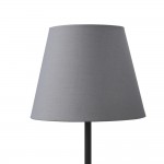 Clyde - Shade Only - 20 cm Light Grey Cotton Shade