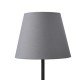 Searchlight-SO701903 - Clyde - Shade Only - 20 cm Light Grey Cotton Shade