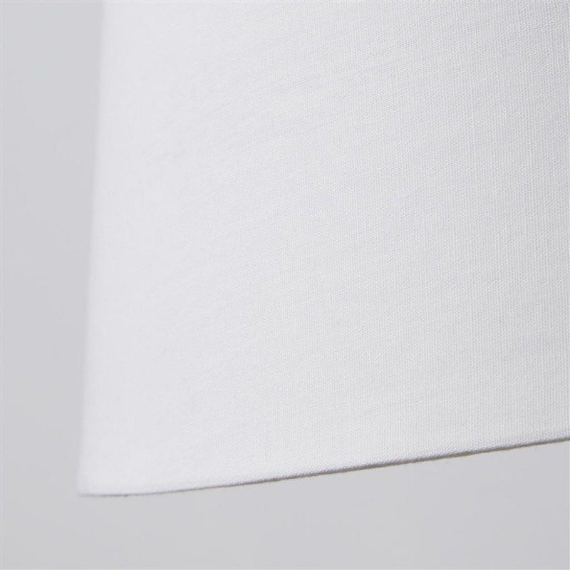 Searchlight-SO701906 - Clyde - Shade Only - 20 cm White Cotton Shade