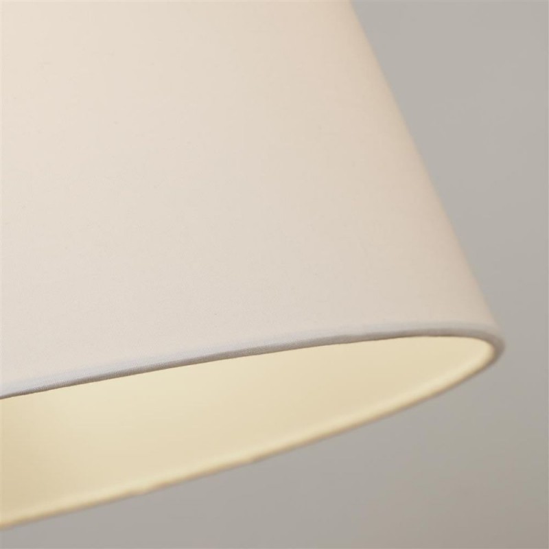 Searchlight-SO701912 - Clyde - Shade Only - 30 cm White Cotton Shade