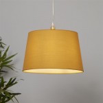 Clyde - Shade Only - 30 cm Ochre Cotton Shade