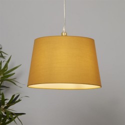 Clyde - Shade Only - 30 cm Ochre Cotton Shade