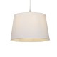 Searchlight-SO701914 - Clyde - Shade Only - 40 cm White Cotton Shade