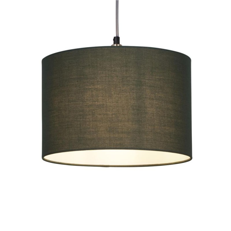 Searchlight-SO701917 - Clyde - Shade Only - 30 cm Emerald Cotton Shade