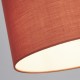 Searchlight-SO701918 - Clyde - Shade Only - 30 cm Terracotta Cotton Shade