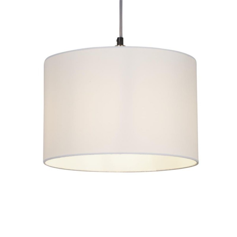 Searchlight-SO701919 - Clyde - Shade Only - 30 cm White Cotton Shade