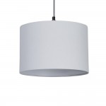 Clyde - Shade Only - 30 cm White Cotton Shade