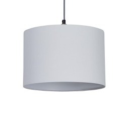 Clyde - Shade Only - 30 cm White Cotton Shade