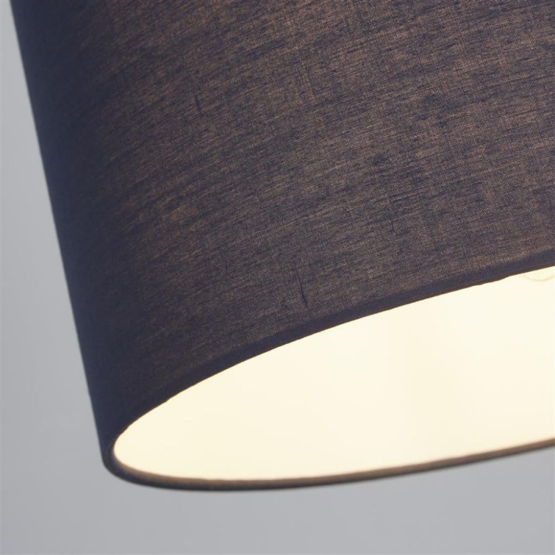 Searchlight-SO701920 - Clyde - Shade Only - 30 cm Navy Cotton Shade
