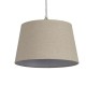 Searchlight-SO701922 - Finn - Shade Only - 30 cm Natural Linen Shade