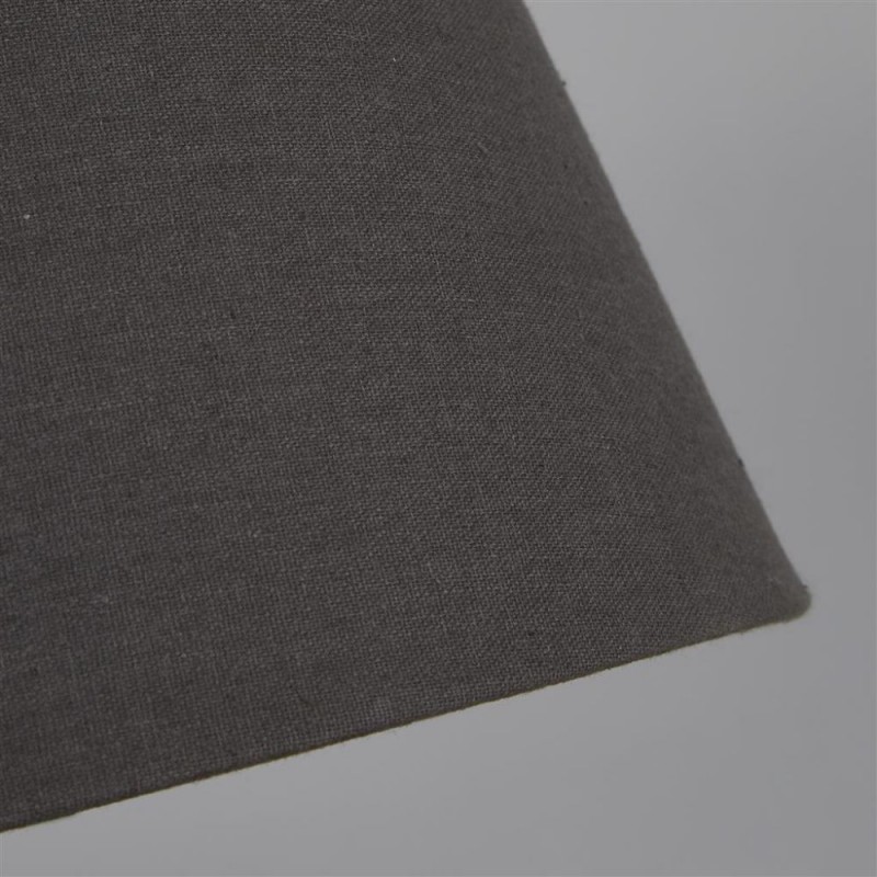 Searchlight-SO701923 - Finn - Shade Only - 30 cm Charcoal Linen Shade