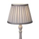 Searchlight-SO701930 - Raye - Shade Only - 20 cm Light Silver Silk Shade