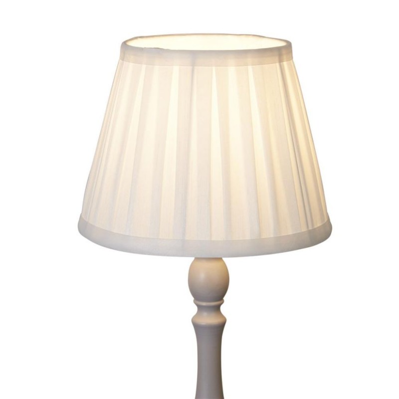 Searchlight-SO701931 - Raye - Shade Only - 20 cm White Silk Shade
