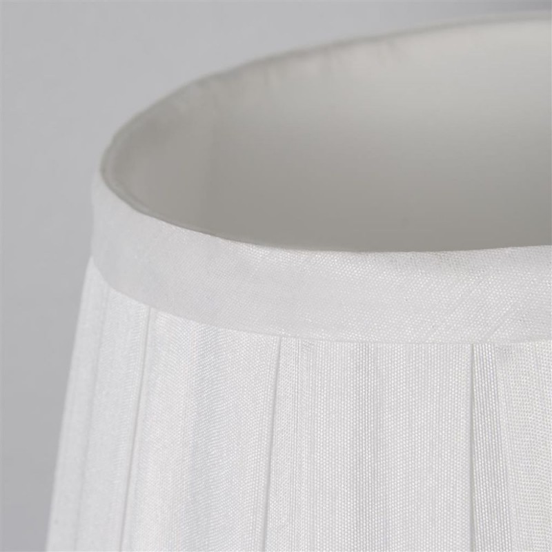 Searchlight-SO701931 - Raye - Shade Only - 20 cm White Silk Shade