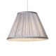 Searchlight-SO701934 - Raye - Shade Only - 30 cm Light Silver Silk Shade
