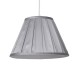 Searchlight-SO701934 - Raye - Shade Only - 30 cm Light Silver Silk Shade