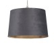 Searchlight-SO701939 - Velvet - Shade Only - 30 cm Charcoal Velvet Shade