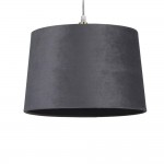 Velvet - Shade Only - 30 cm Charcoal Velvet Shade 