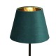 Searchlight-SO701950 - Velvet - Shade Only - 20 cm Emerald Velvet Shade