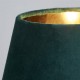 Searchlight-SO701950 - Velvet - Shade Only - 20 cm Emerald Velvet Shade