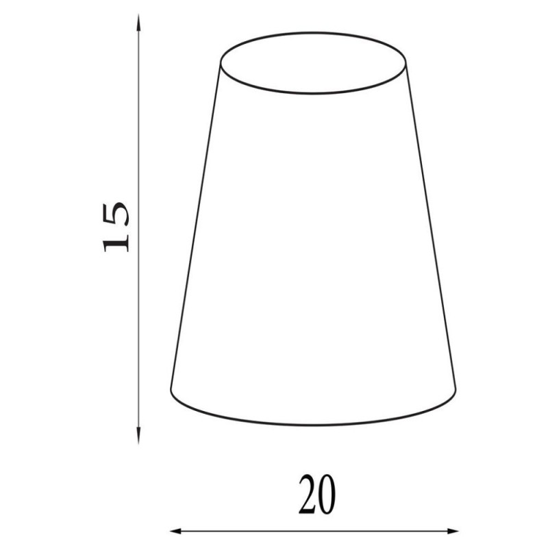 Searchlight-SO701950 - Velvet - Shade Only - 20 cm Emerald Velvet Shade