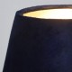 Searchlight-SO701952 - Velvet - Shade Only - 20 cm Navy Velvet Shade