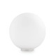 IdealLux-000206 - Mapa Bianco -  White Table Lamp ∅ 40 with Globe Glass