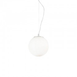 Mapa Bianco -  White Pendant with White Glass ∅ 20 cm Mapa Bianco -  White Pendant with White Glass ∅ 20 cm