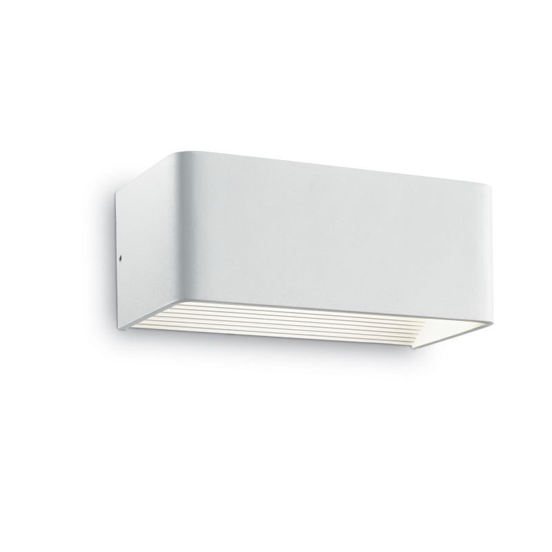 Led Lamp Click Ideal Lux 017518 Click - White Up & Down LED Wall Lamp