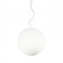 Mapa Bianco - White Pendant with White Glass ∅ 50 cm
