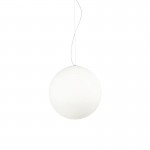 Mapa Bianco - White Pendant with White Glass ∅ 40 cm Mapa Bianco - White Pendant with White Glass ∅ 40 cm