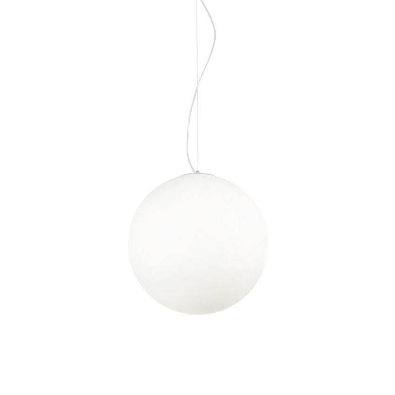 IdealLux-032139 - Mapa Bianco - White Pendant with White Glass ∅ 40 cm