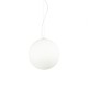 IdealLux-032139 - Mapa Bianco - White Pendant ∅ 40 with Globe Glass
