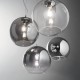 IdealLux-052809 - Nemo - Clear Glass Globe with Chrome Single Pendant -Ø30