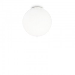 Mapa Bianco - White Ceiling Lamp with White Glass ∅ 40 cm Mapa Bianco - White Ceiling Lamp with White Glass ∅ 40 cm