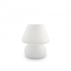 Prato - White Glass Table Lamp ∅ 16.5 cm