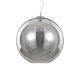 IdealLux-094137 - Nemo - Chrome Pendant with Smoked Glass Ø 50 cm
