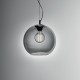 IdealLux-094236 - Nemo - Chrome Pendant with Smoked Glass Ø 30 cm