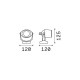 IdealLux-096476 - Elio - Black CCT Wall Lamp IP66