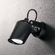IdealLux-096476 - Elio - Black CCT Wall Lamp IP66