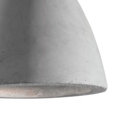 Oil - Grey Concrete Pendant ∅ 14 cm