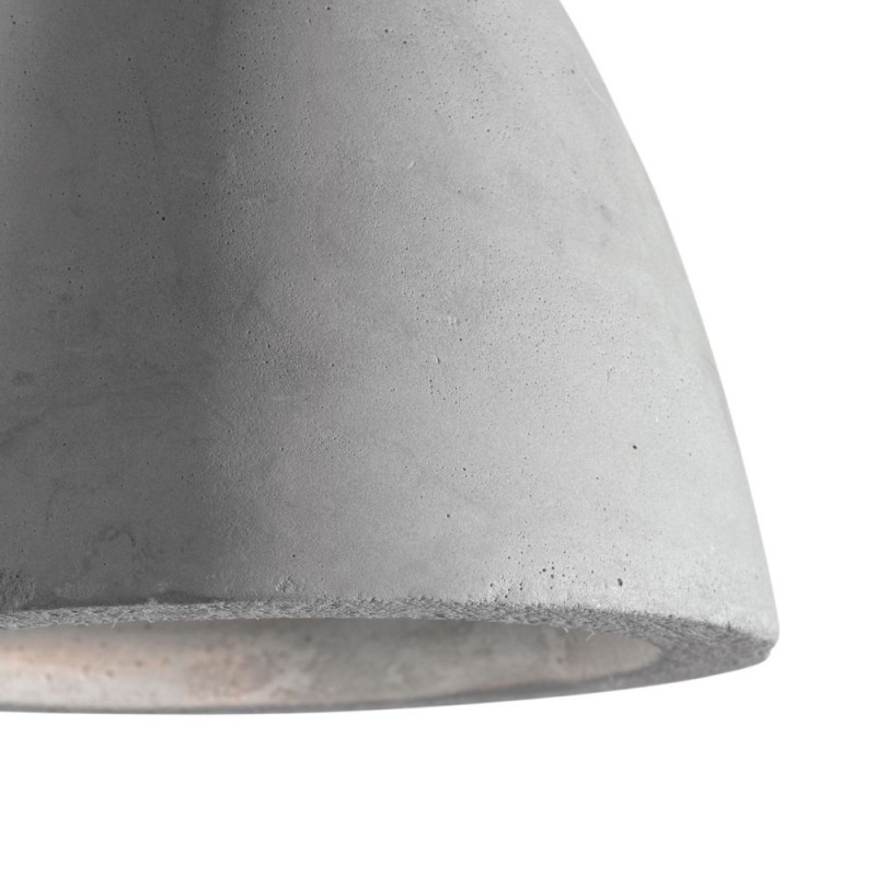 IdealLux-110431 - Oil - Grey Concrete Pendant ∅ 14 cm