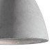 IdealLux-110431 - Oil - Grey Concrete Pendant ∅ 14 cm