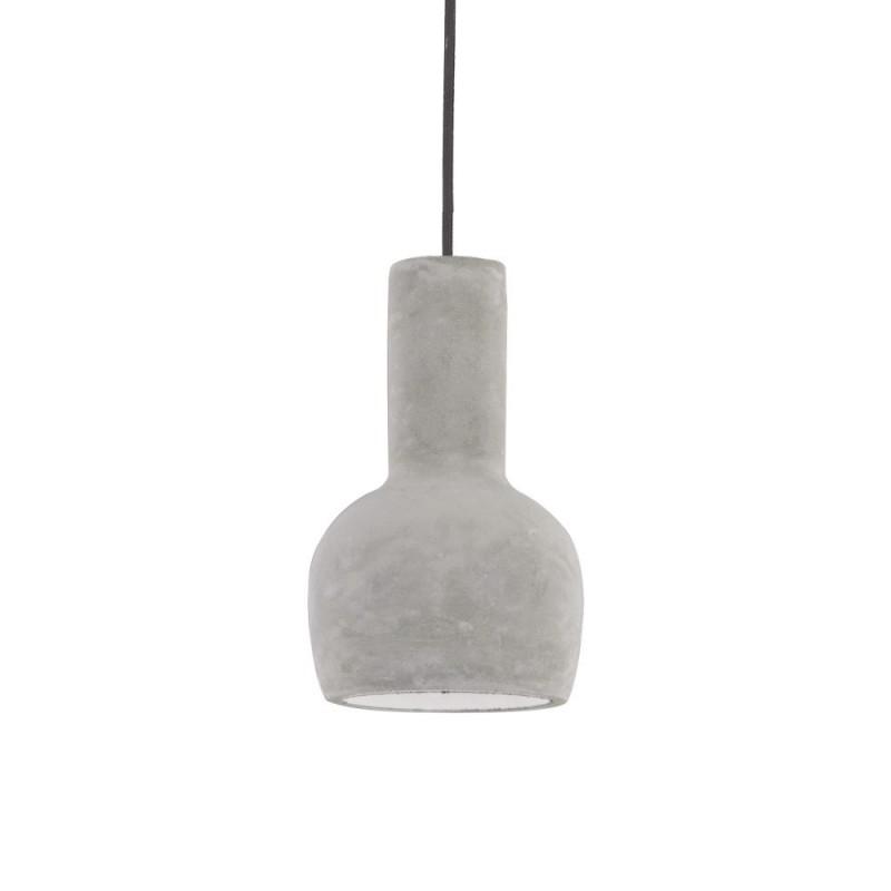 IdealLux-110431 - Oil - Grey Concrete Pendant ∅ 14 cm