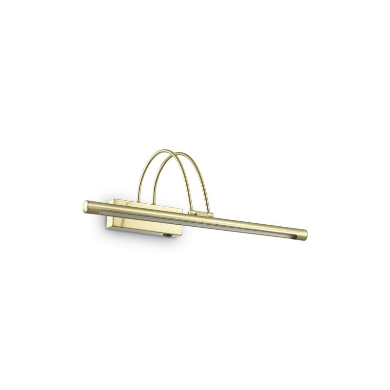 IdealLux-121178 - Bow - Medium LED Satin Brass Picture Lamp