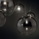 IdealLux-138305 - Nemo Plus - Chrome 5 Light Cluster Pendant with Ombre Glass