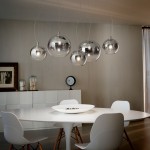 Nemo Plus - Chrome 5 Light Cluster Pendant with Ombre Glass