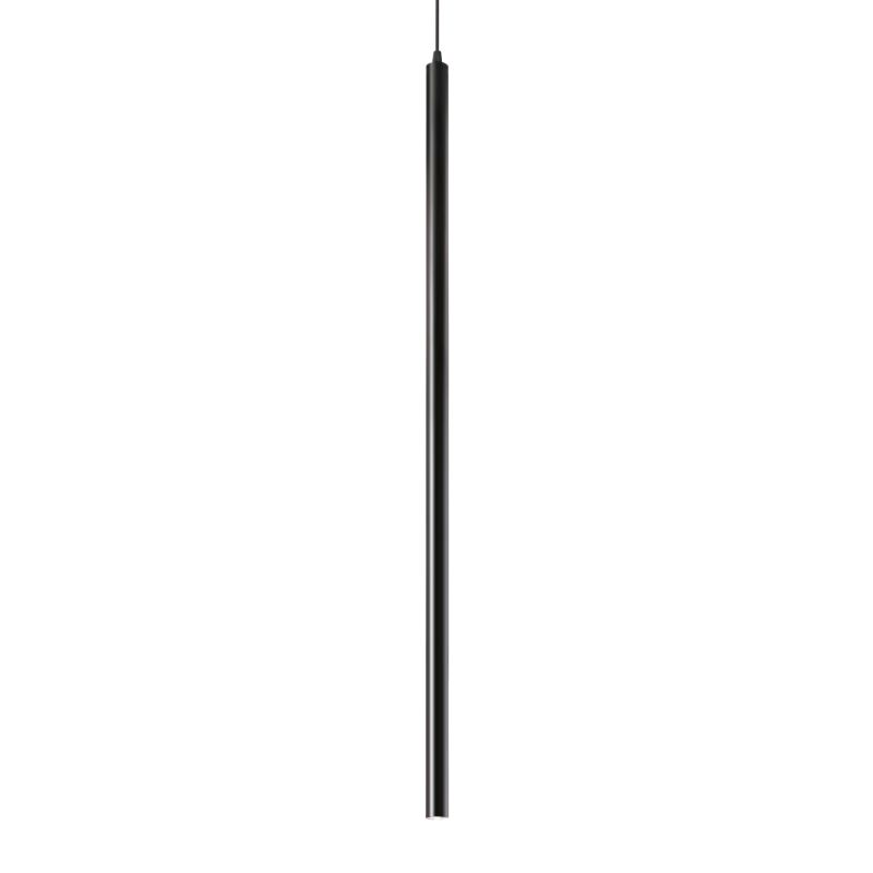 IdealLux-142913 - Ultrathin - LED Black Round Pendant