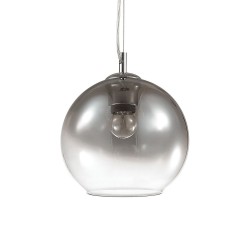 Nemo - Chrome Pendant with Ombre Glass Ø 20 cm